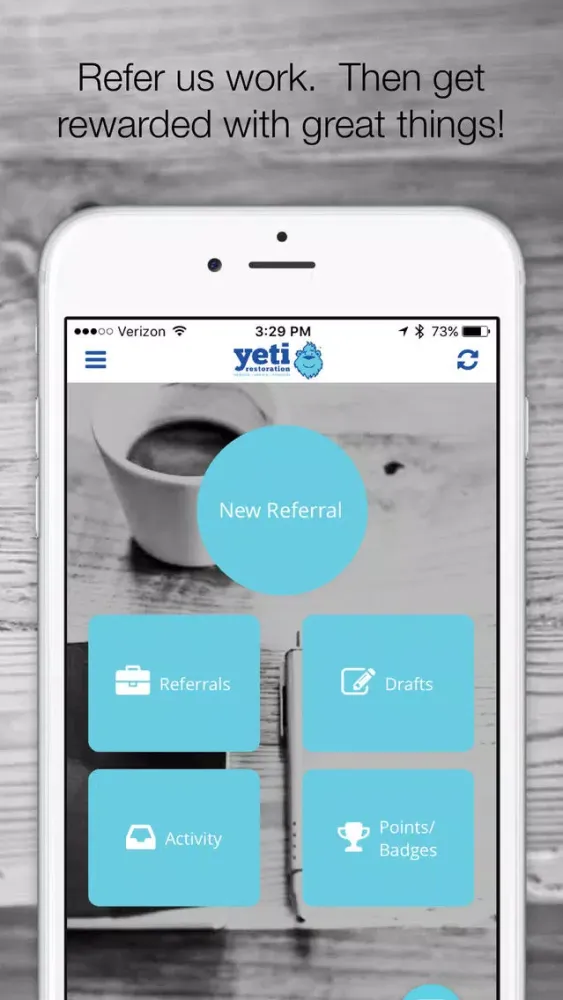 Capturas de pantalla de The Yeti Restoration App
