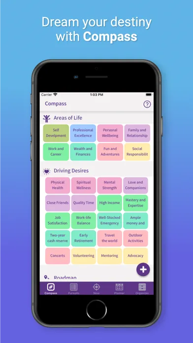 Скриншоты PursuitPal Life Goals Planner