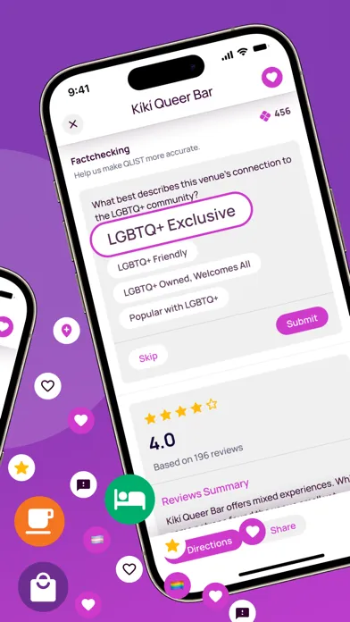 QLIST: LGBTQ+ Map & Guide Screenshots