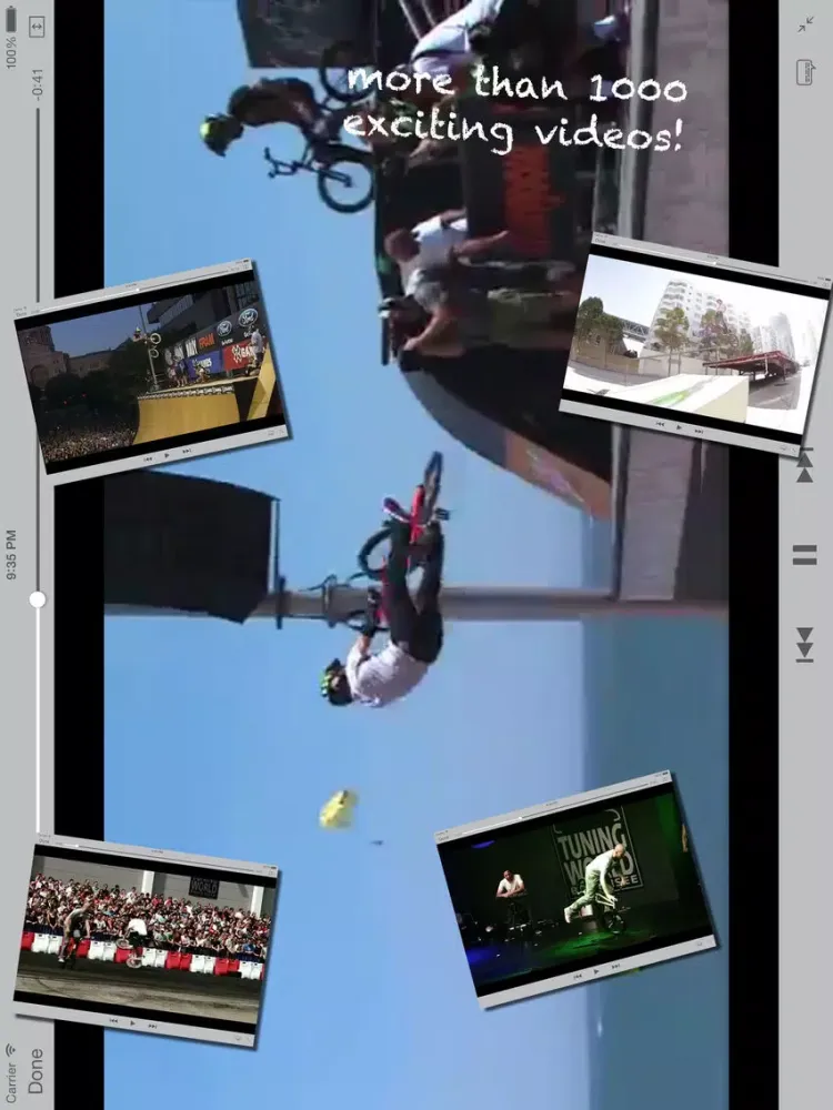 Captures d'écran de BMX WORLD iPad 