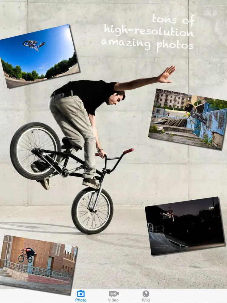 Captures d'écran de BMX WORLD iPad 