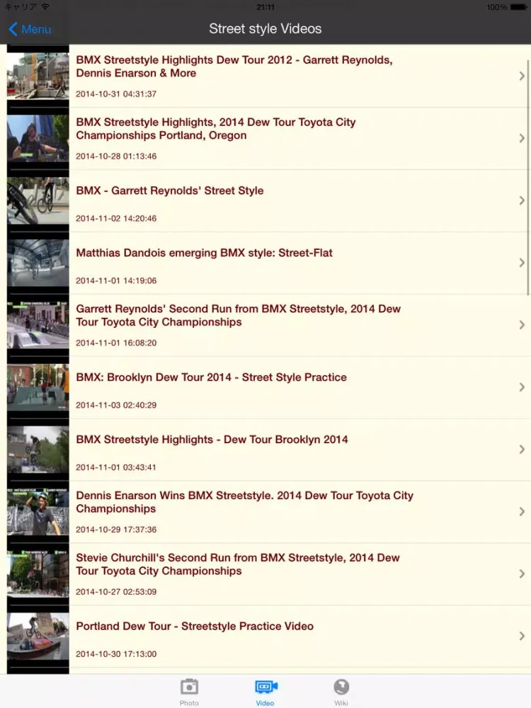 Captures d'écran de BMX WORLD iPad 