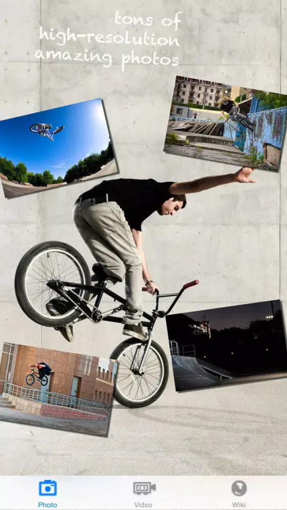 Captures d'écran de BMX WORLD