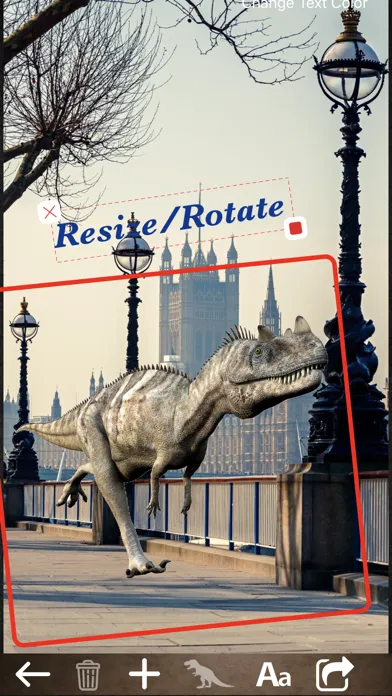Dinosaur Photo Editor Screenshots