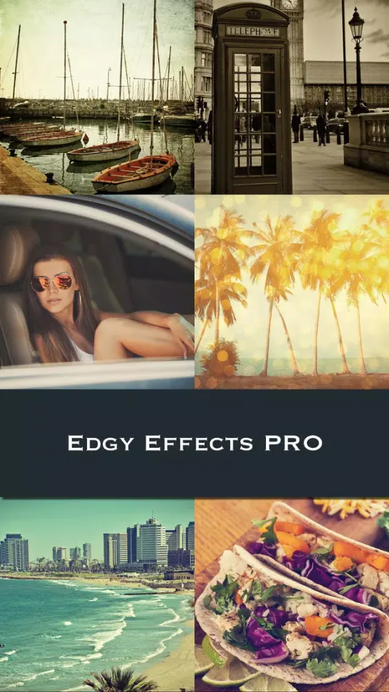 Edgy Effects PRO - photo editing tools Screenshots