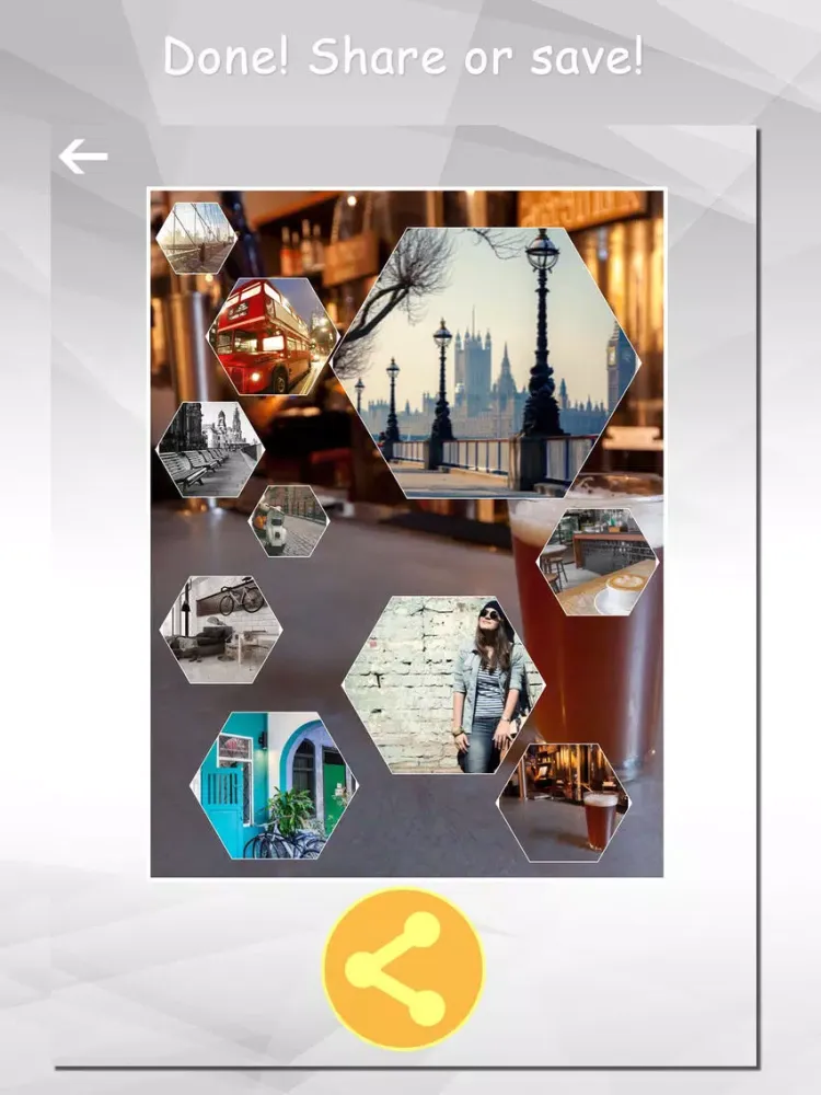 ภาพหน้าจอของ Magic Photo Collage - Automatic Pic Generator iPad 