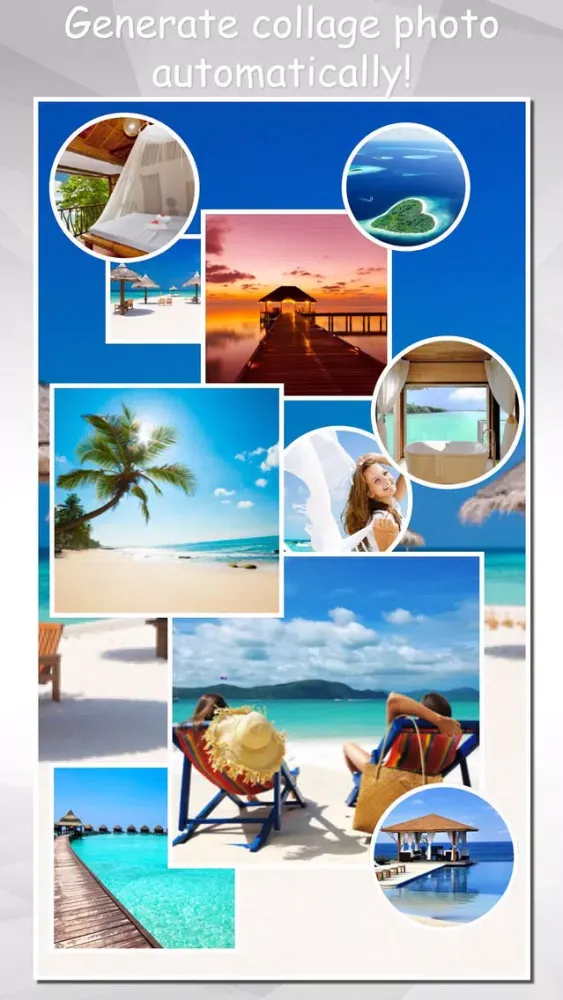 ภาพหน้าจอของ Magic Photo Collage - Automatic Pic Generator