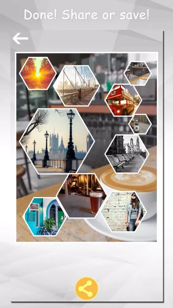 ภาพหน้าจอของ Magic Photo Collage - Automatic Pic Generator