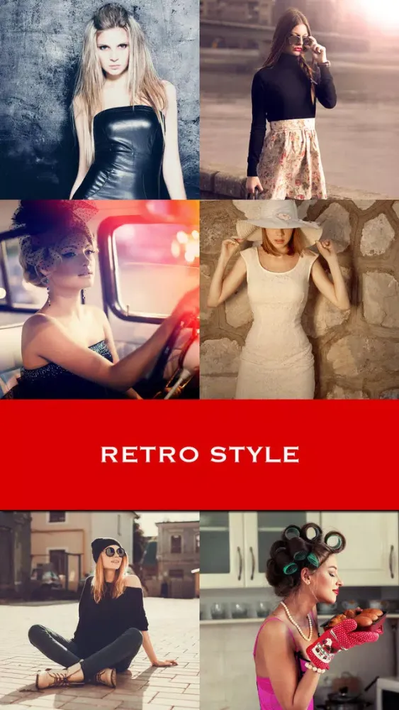 Ảnh chụp màn hình của Retro Model Photographer