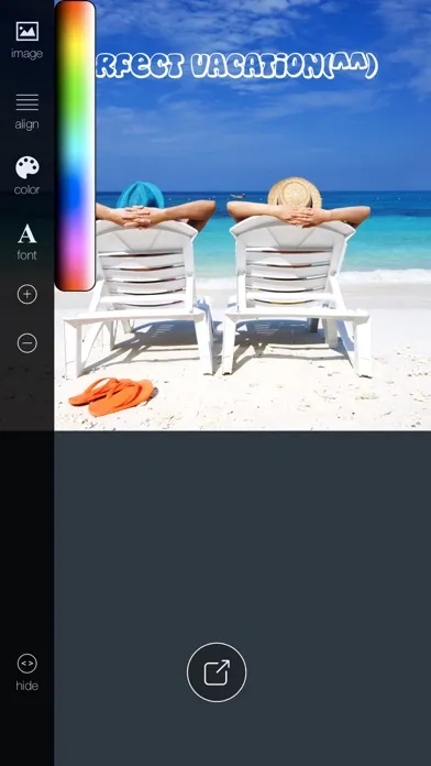 Capturas de pantalla de TEXTon - add text to photo!