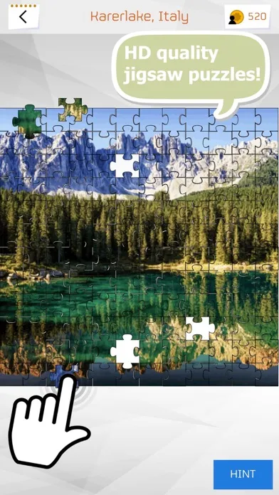Puzzles - beautiful world 스크린샷