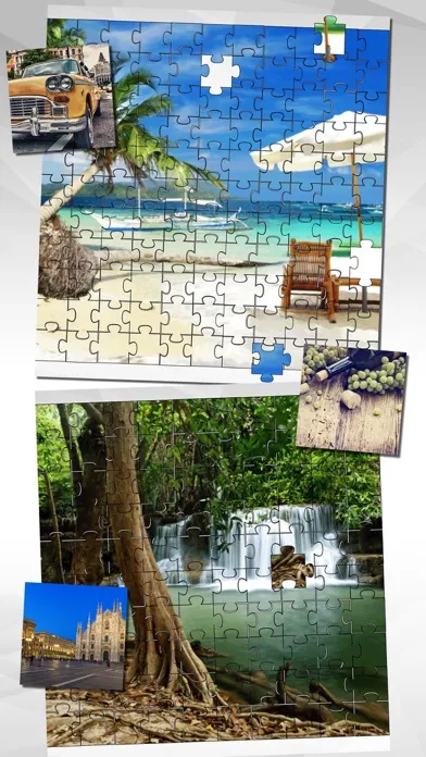 Puzzles - beautiful world 스크린샷