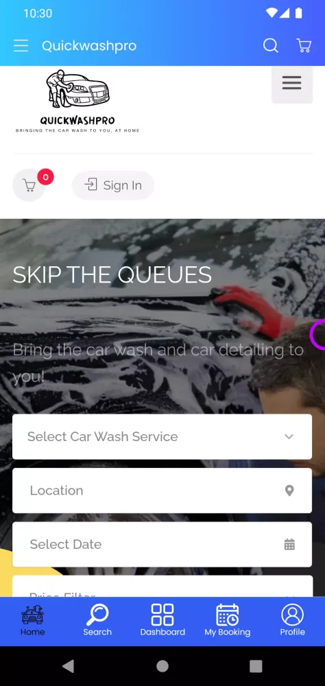 Quickwashpro -Car wash at home应用截图
