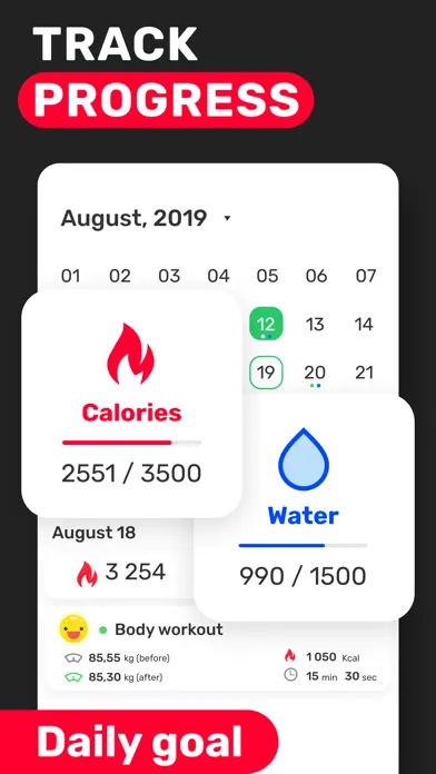 My coach -home workout trainer スクリーンショット