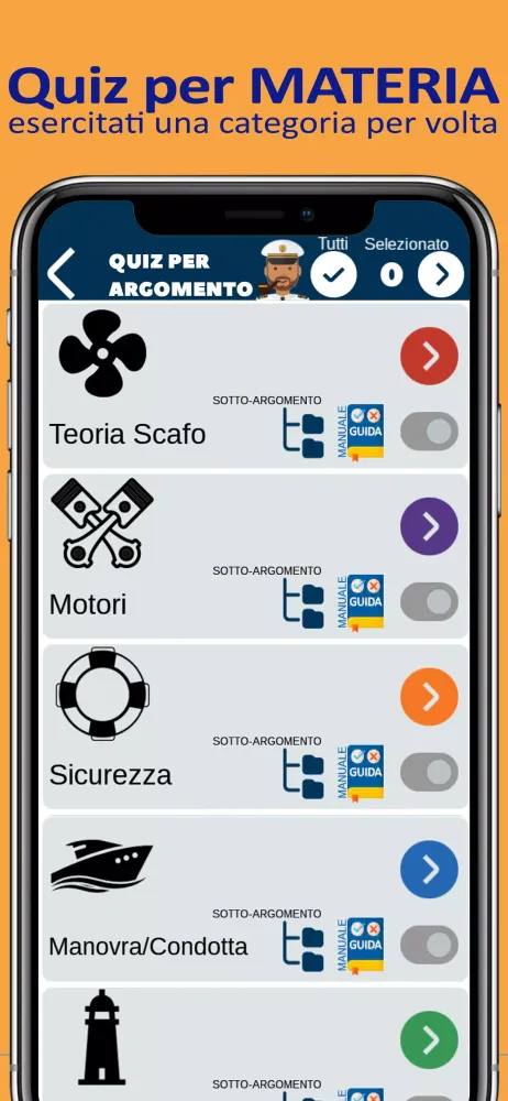 Patente Nautica: Quiz 2025 Screenshots