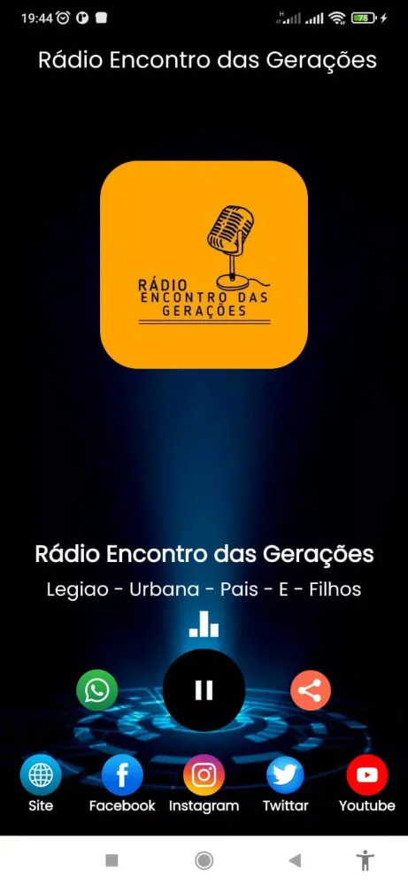 Rádio Encontro das Gerações應用截圖