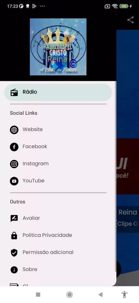 Rádio Gospel Cristo Reina Screenshots