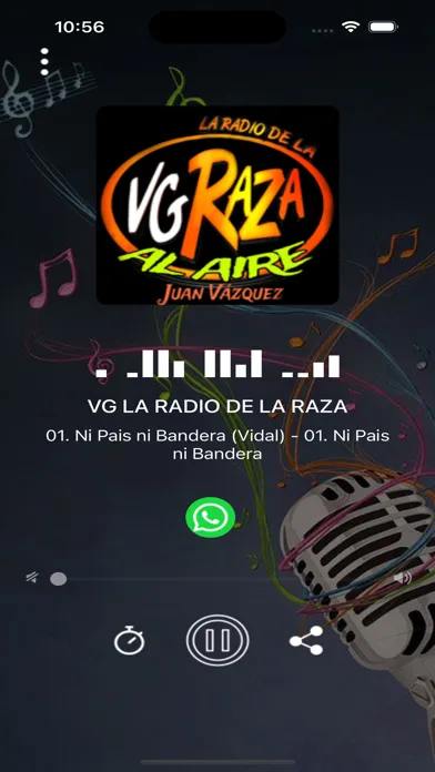 VG LA RADIO DE LA RAZA 스크린샷