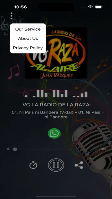 VG LA RADIO DE LA RAZA 스크린샷