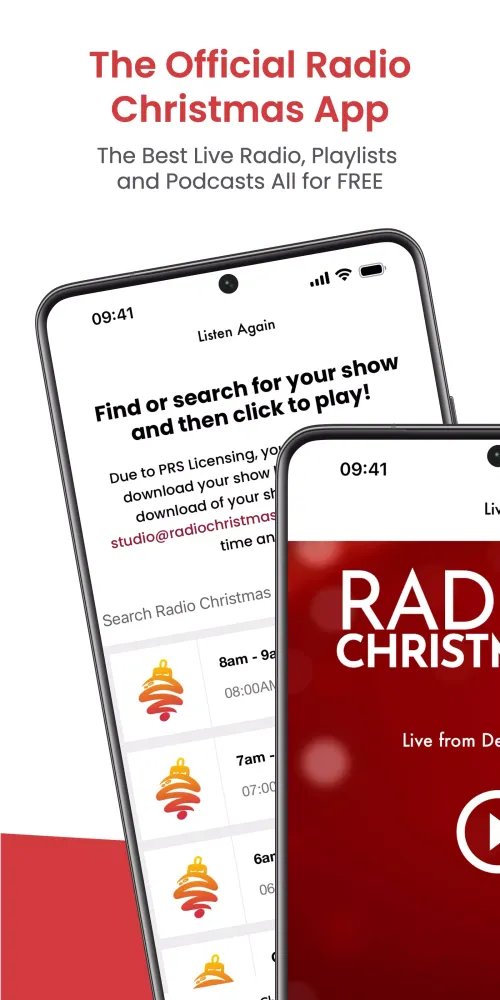 Radio Christmas Screenshots