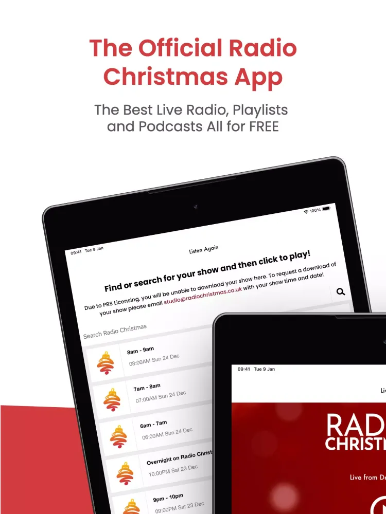 Radio Christmas Screenshots