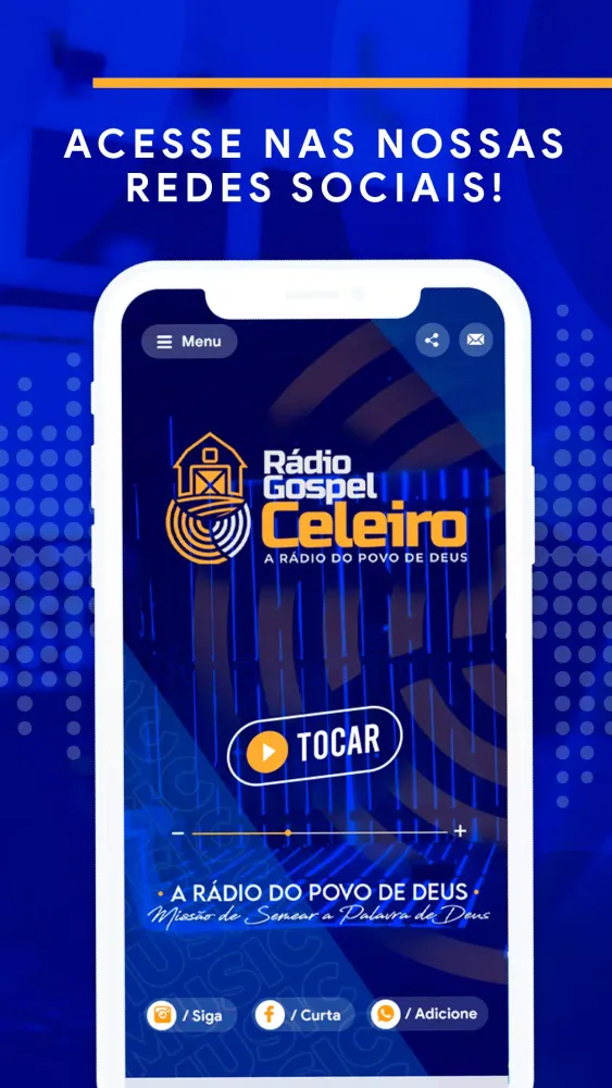Rádio Gospel Celeiro Screenshots