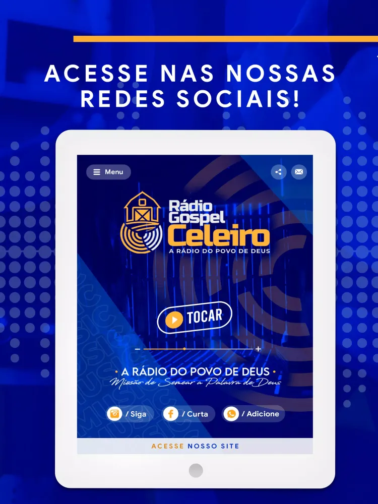 Rádio Gospel Celeiro Screenshots