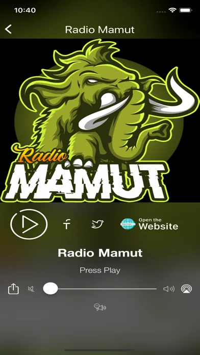 Radio Mamut سکرین شاٹس