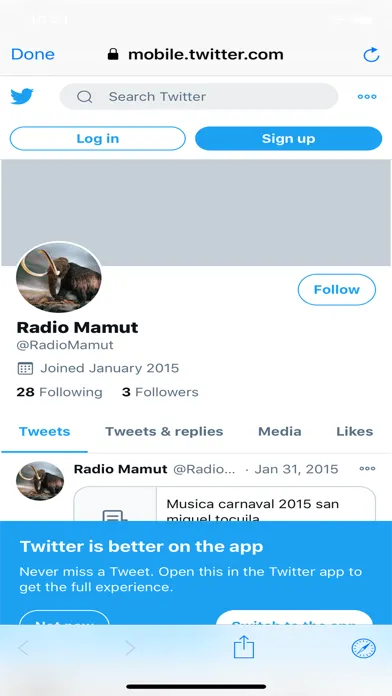 Radio Mamut سکرین شاٹس