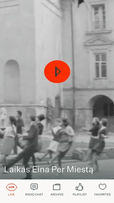 Tangkapan skrin Radio Vilnius