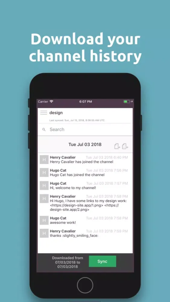 Скриншоты Ratstash - For Slack