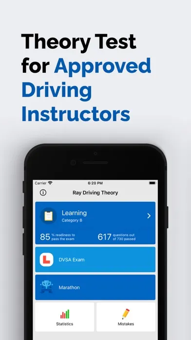 Capturas de tela do ADI Theory Test UK 2024