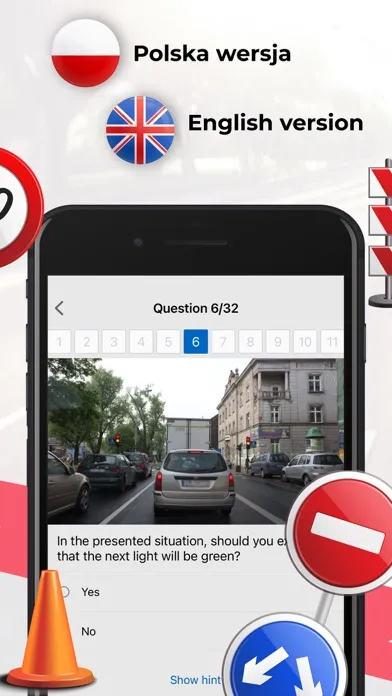 Driving Theory test Poland Screenshots