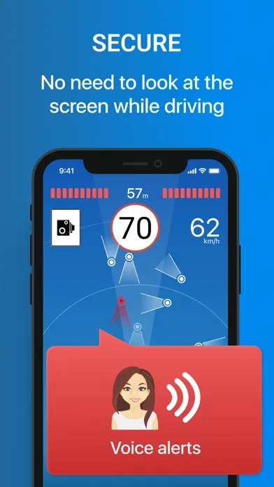 Tangkapan skrin Ray.Radar Detector