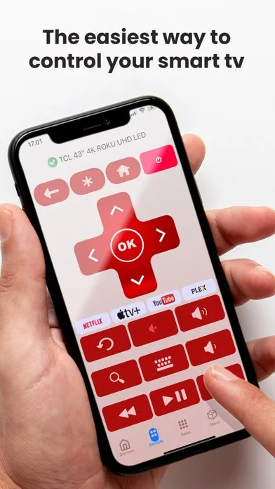 Remote For Roku TCL TV Screenshots