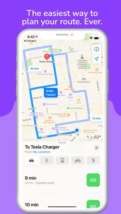 Captures d'écran de Supercharger For Tesla & EV