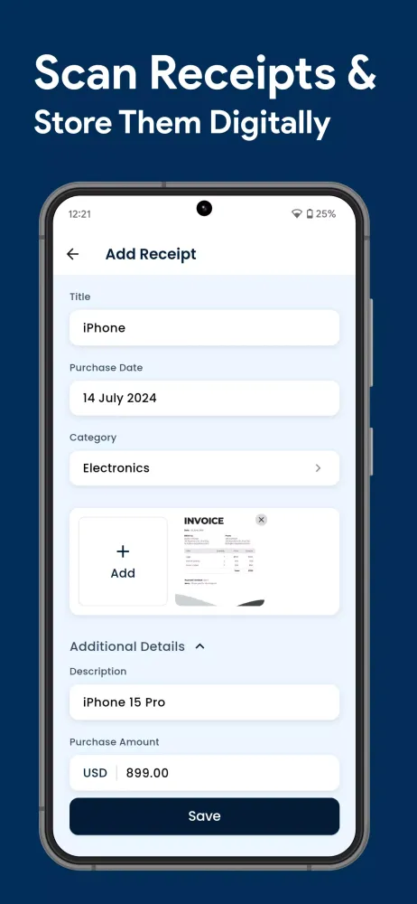 ReceiptBox Screenshots