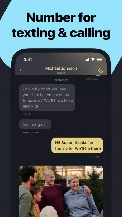 Captures d'écran de Receive SMS - Virtual Number