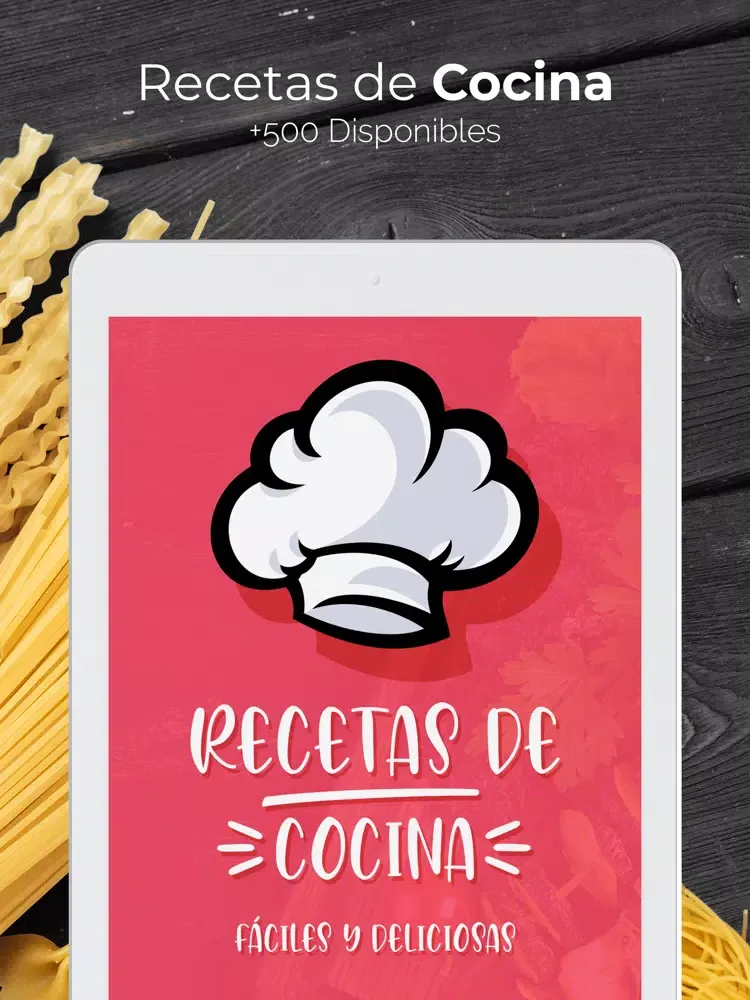 Tangkapan skrin Recetas de Cocina en Español iPad 