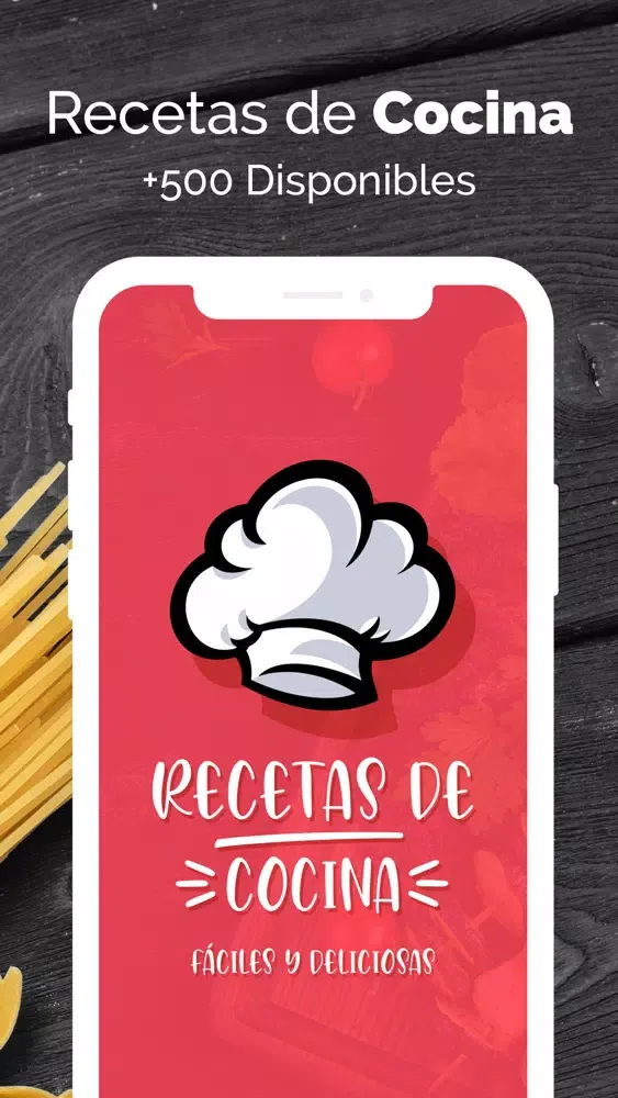 Tangkapan skrin Recetas de Cocina en Español