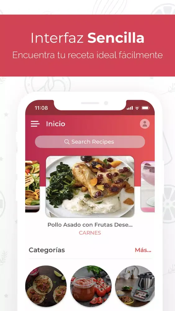 Tangkapan skrin Recetas de Cocina en Español