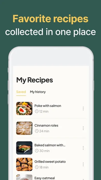Ảnh chụp màn hình của Food Recipes Book