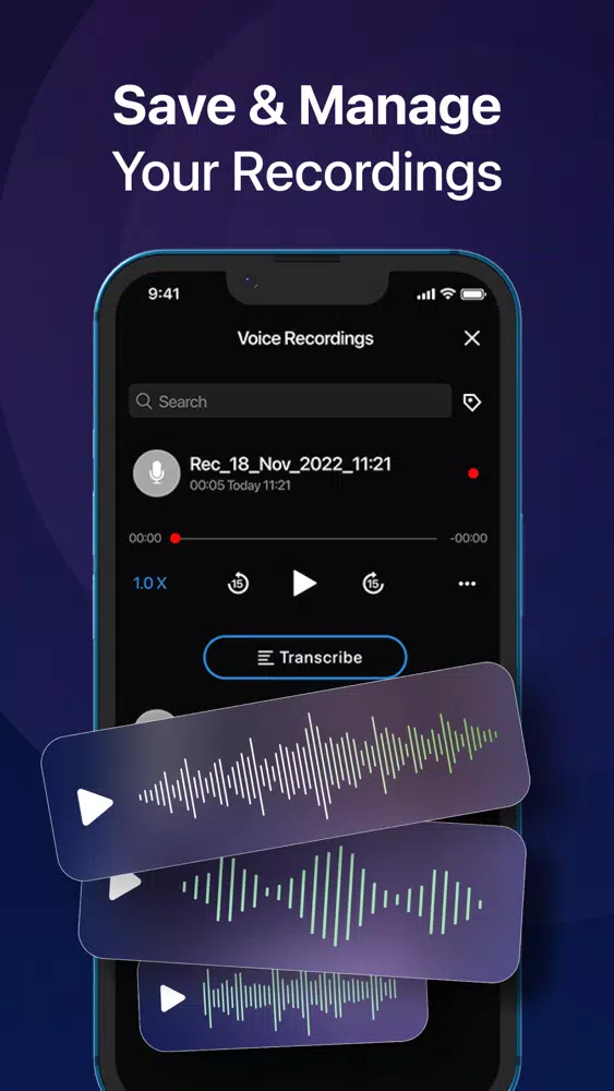 Capturas de pantalla de Call Recorder App - Recorder+