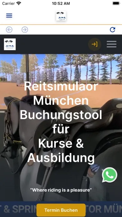 تصاویر Reitsimulator München App