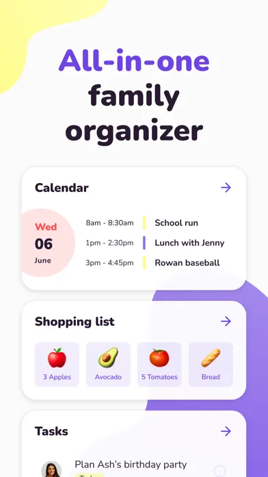 Captures d'écran de Rejoy Family Organizer