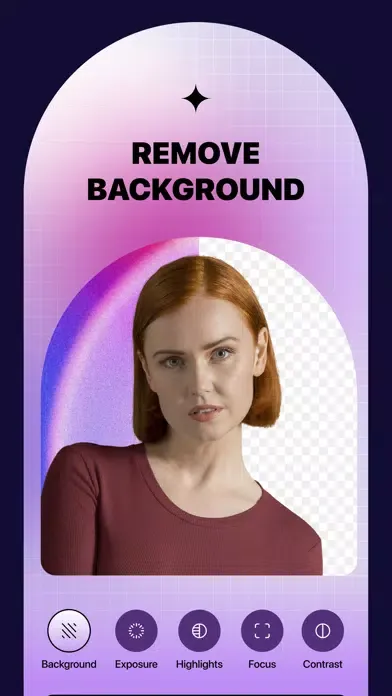 ภาพหน้าจอของ Transparent Background