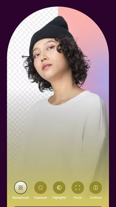 ภาพหน้าจอของ Transparent Background