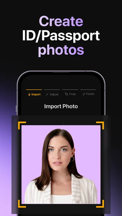 Passport Photo Editor سکرین شاٹس