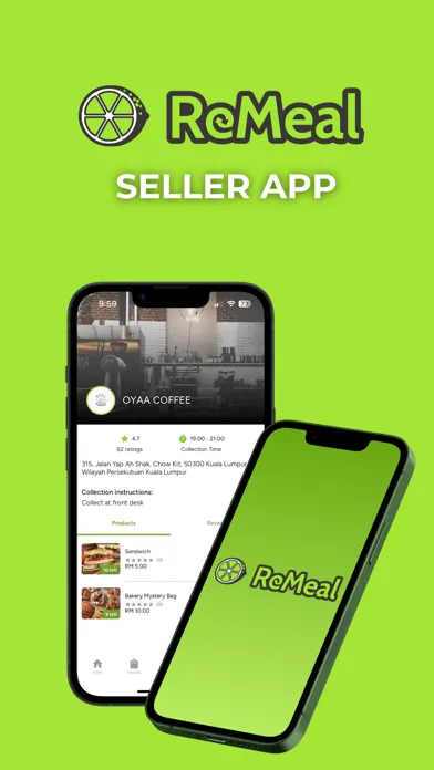 ReMeal Seller Screenshots
