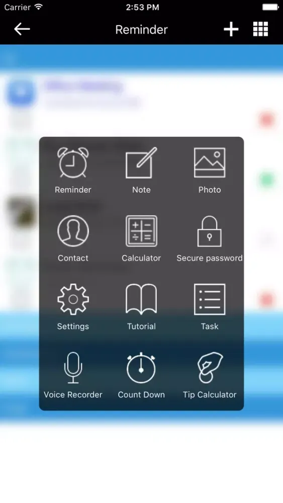 Tangkapan skrin TO DO LIST WALLET